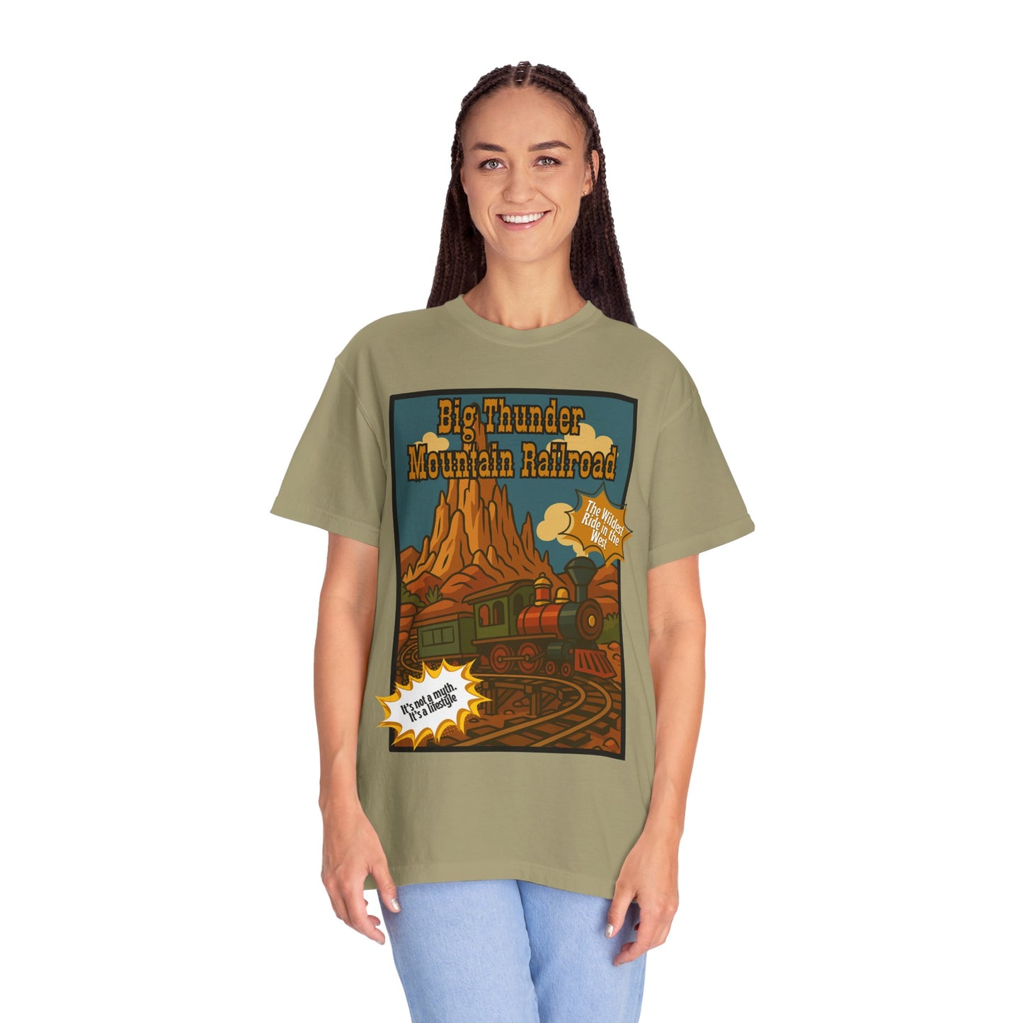 Big Thunder Mountain Railroad Vintage T-Shirt – Adventure Awaits for Railroad Lovers
