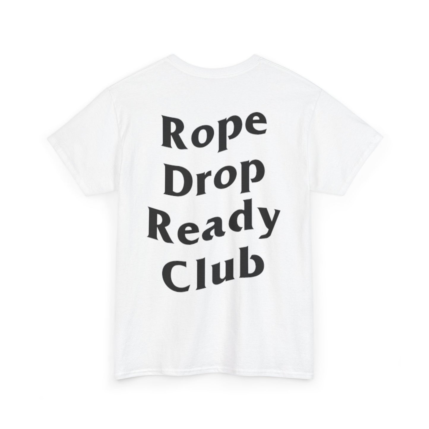 Anti Unisex Heavy Cotton Tee - 'Rope Drop Ready Club'