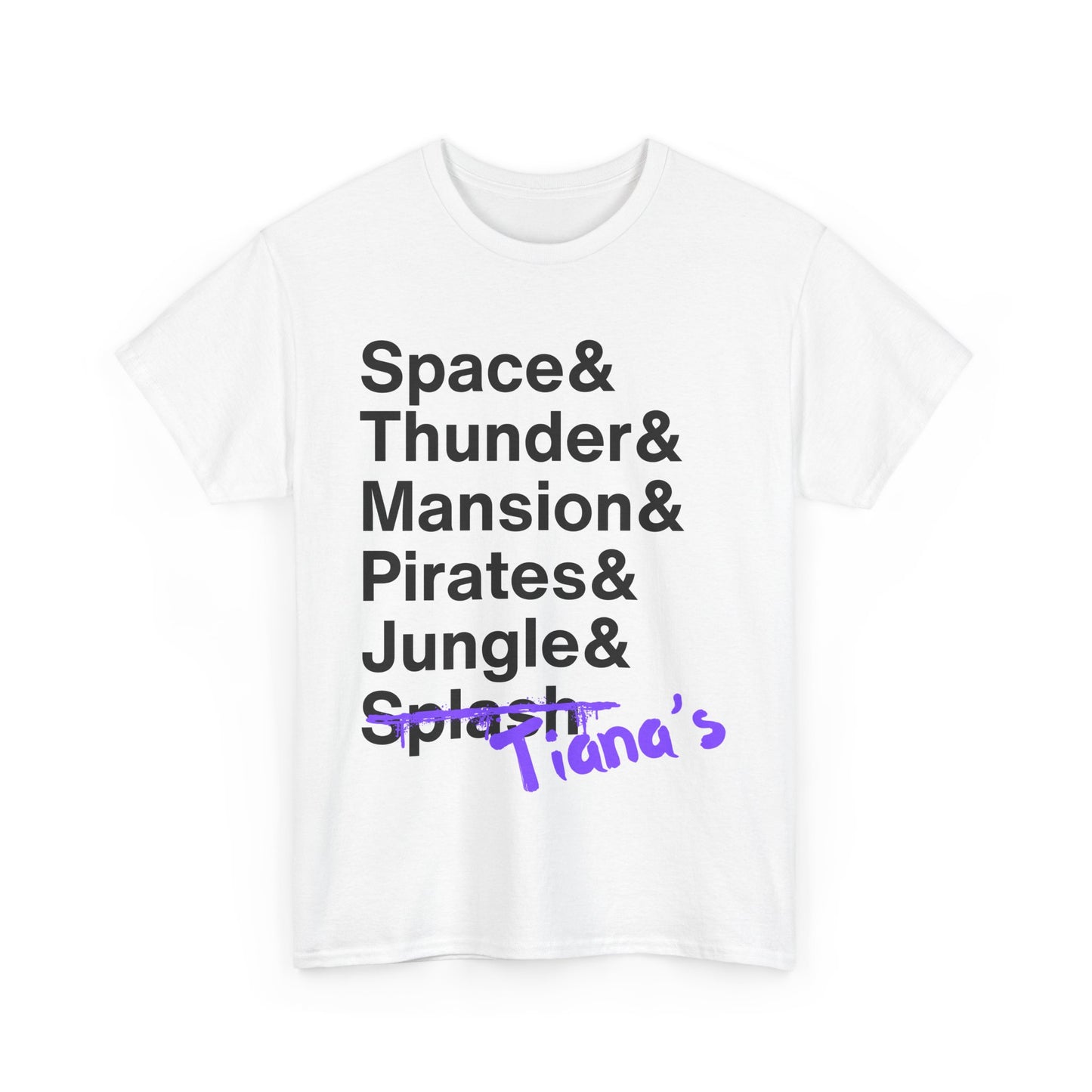 Tiana Too Unisex Cotton Tee - Graphic T-Shirt for Theme Park Lovers