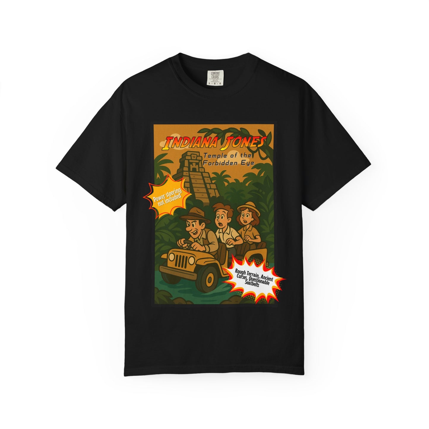 Adventure-Themed Unisex T-Shirt - Indiana Jones Retro Design
