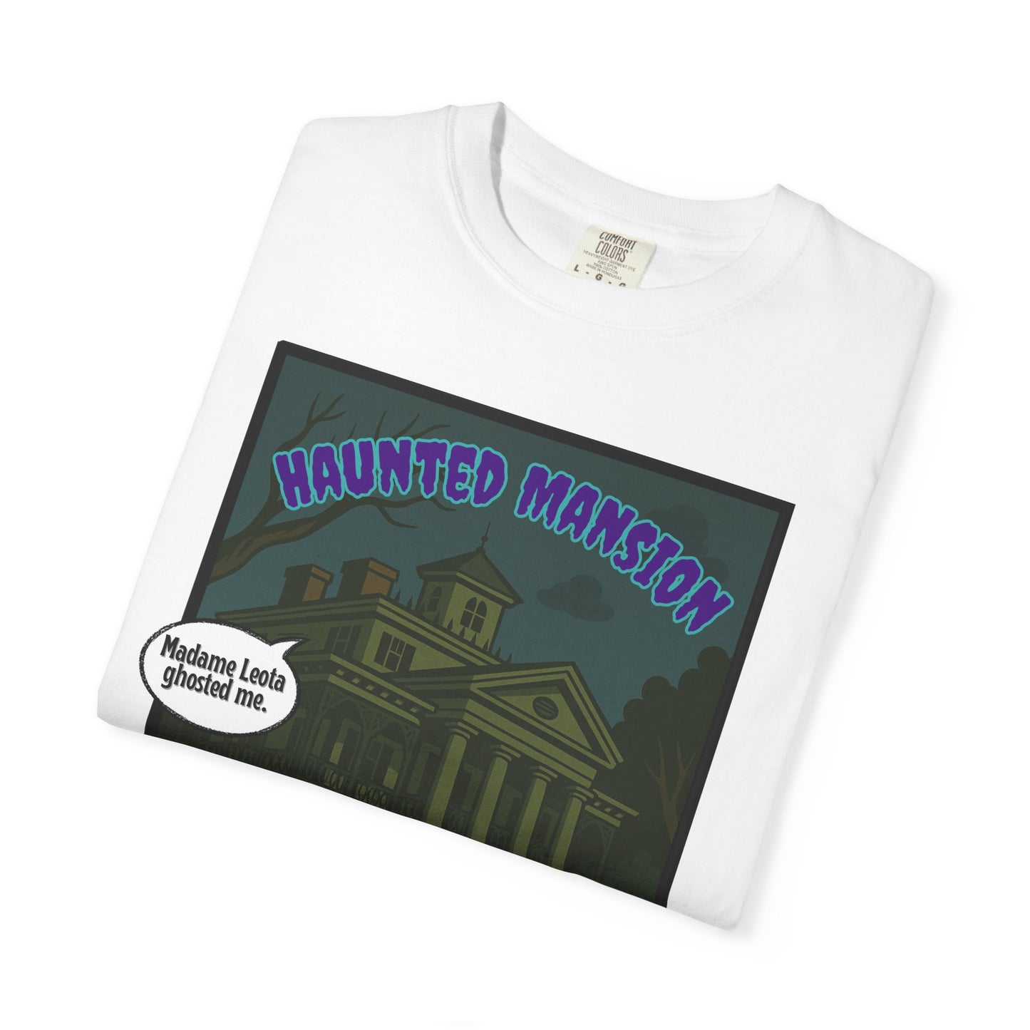 Haunted Mansion Unisex T-shirt - Spooky Graphic Tee for Halloween Lovers
