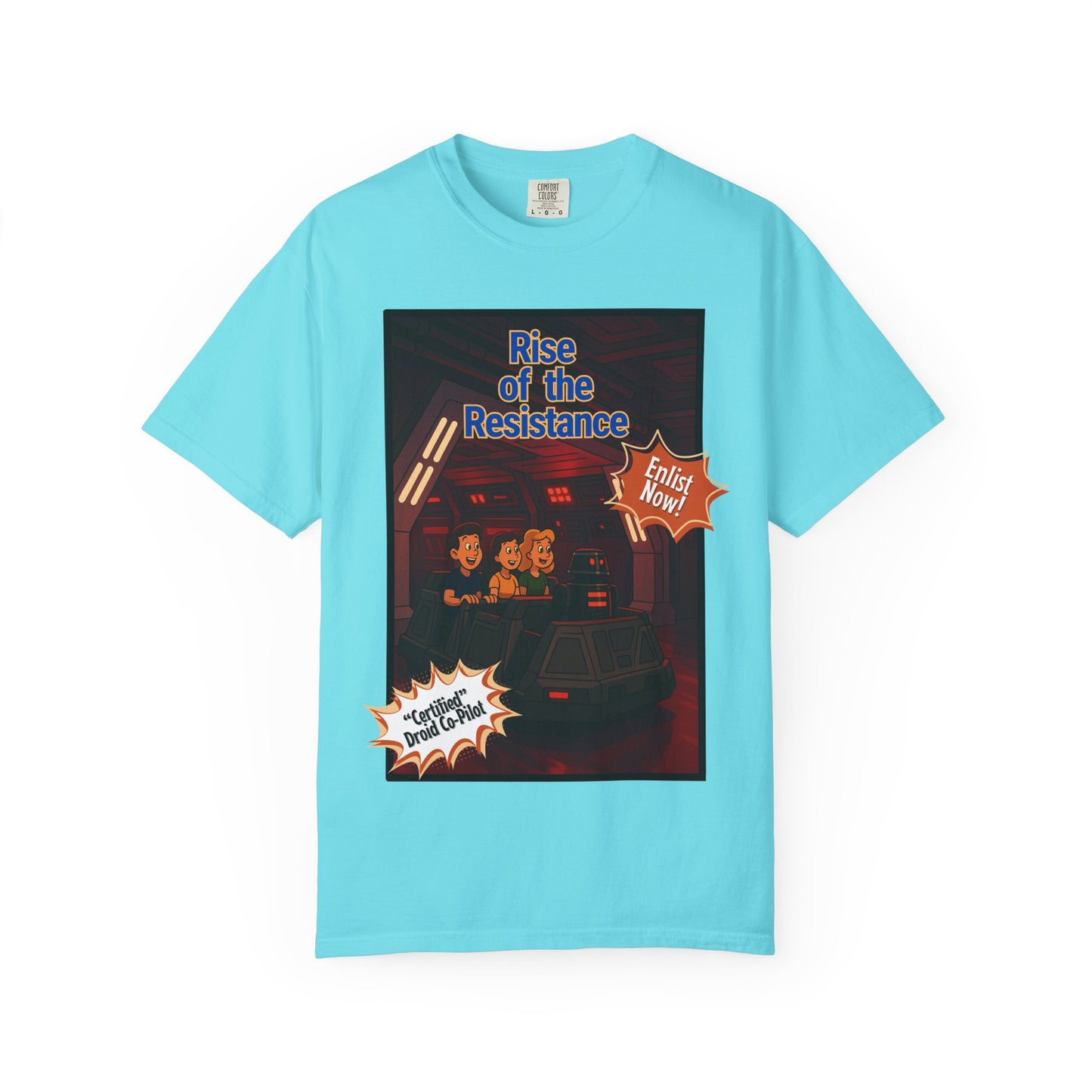 Unisex Star Wars Rise of the Resistance T-Shirt - Fun Graphic Tee for Fans