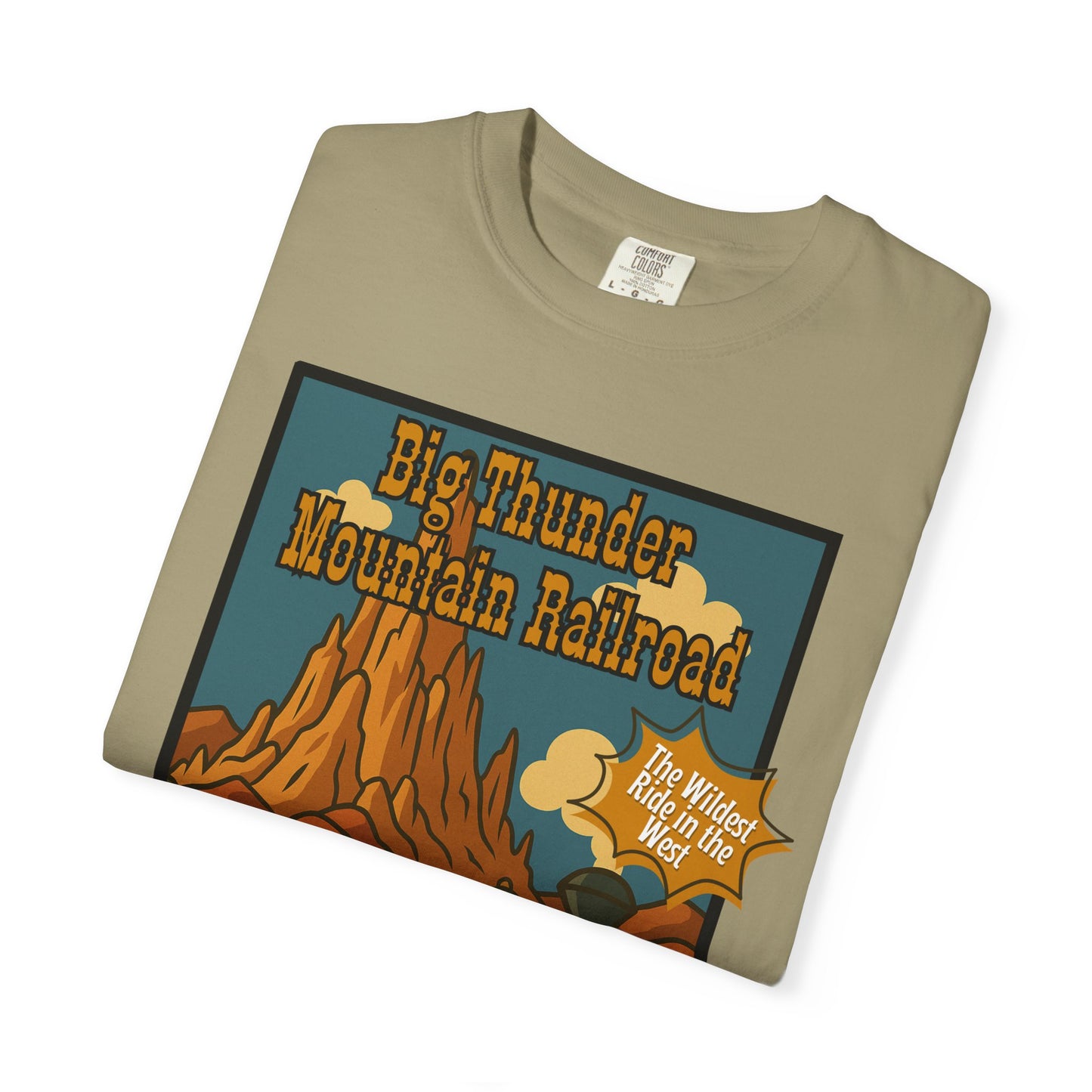 Big Thunder Mountain Railroad Vintage T-Shirt – Adventure Awaits for Railroad Lovers