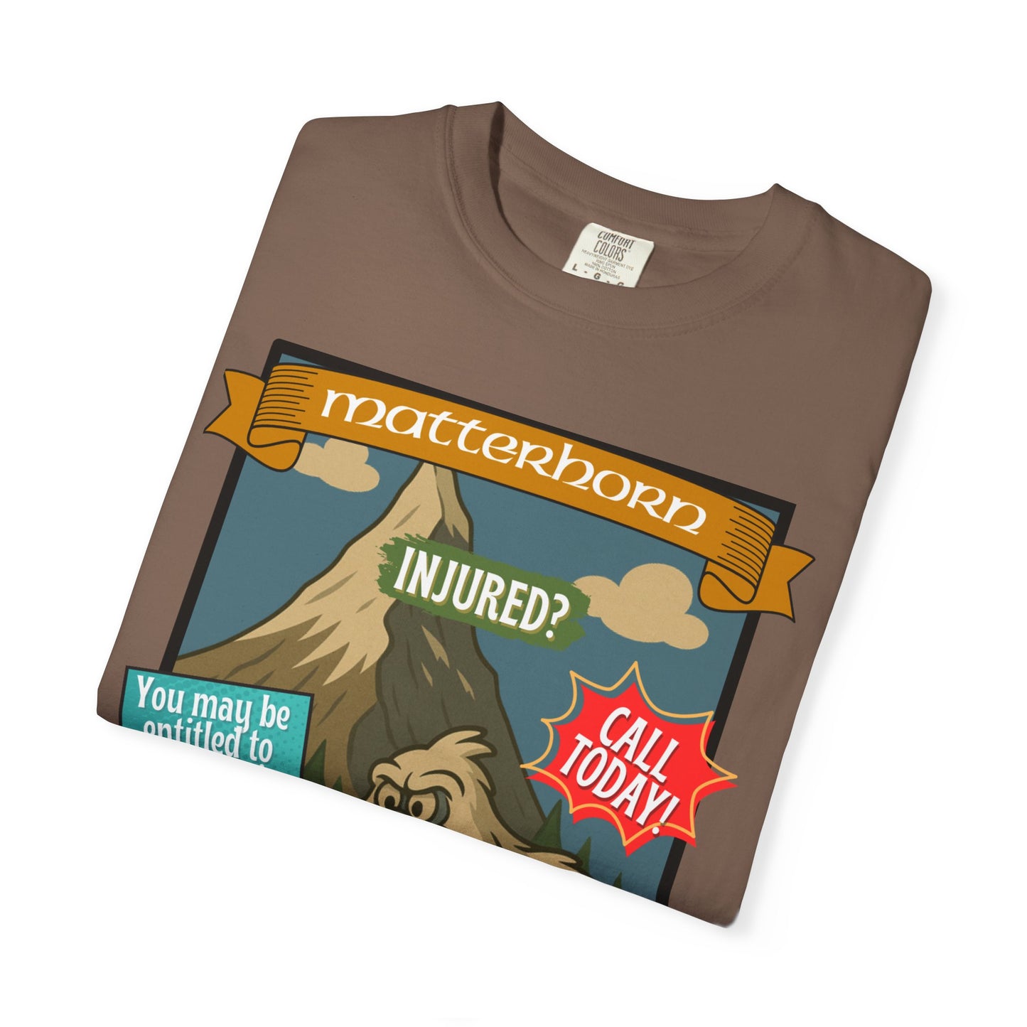 Yeti Injury Claims T-Shirt - Unisex Vintage Style