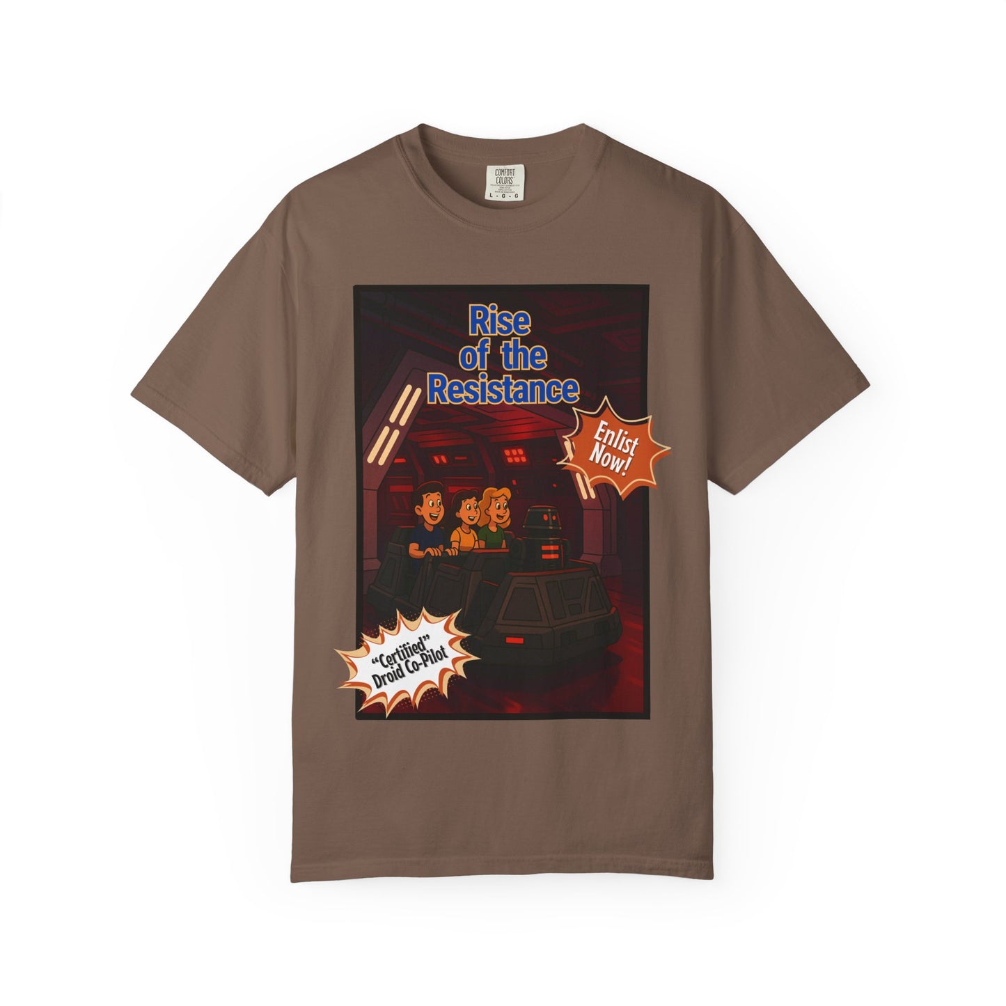 Unisex Star Wars Rise of the Resistance T-Shirt - Fun Graphic Tee for Fans