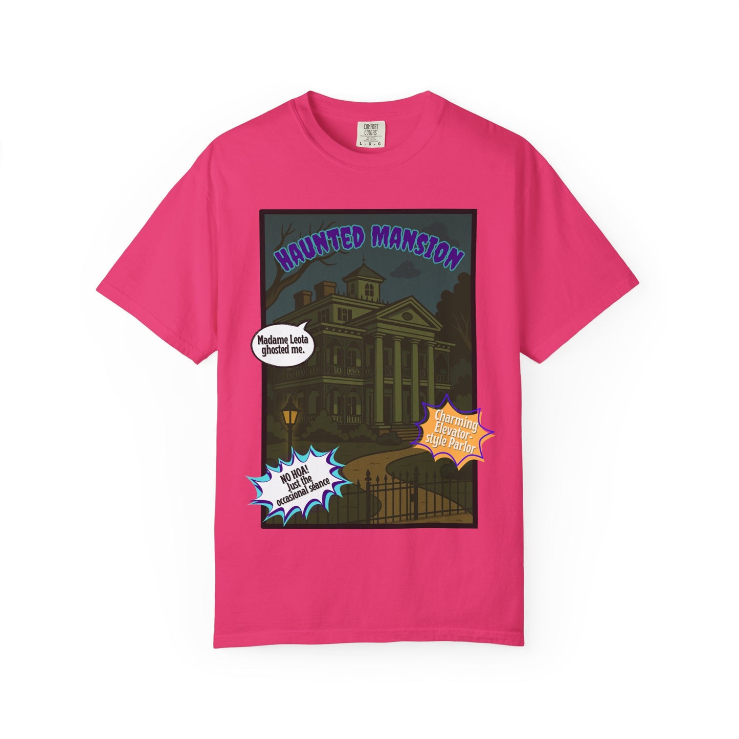 Haunted Mansion Unisex T-shirt - Spooky Graphic Tee for Halloween Lovers