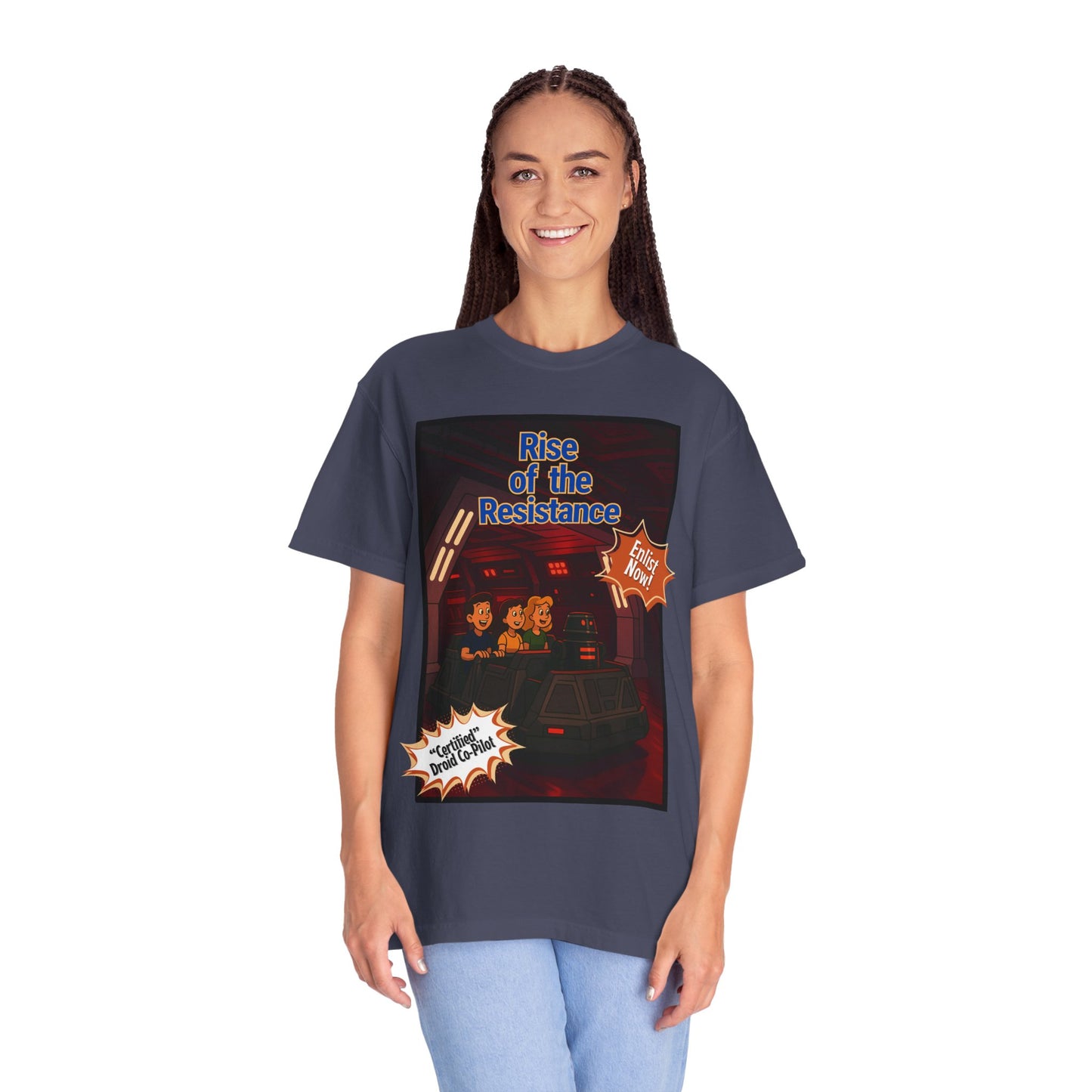 Unisex Star Wars Rise of the Resistance T-Shirt - Fun Graphic Tee for Fans