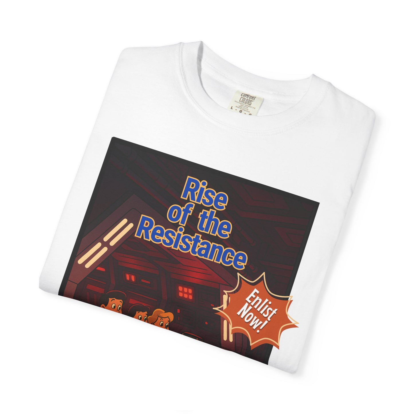 Unisex Star Wars Rise of the Resistance T-Shirt - Fun Graphic Tee for Fans