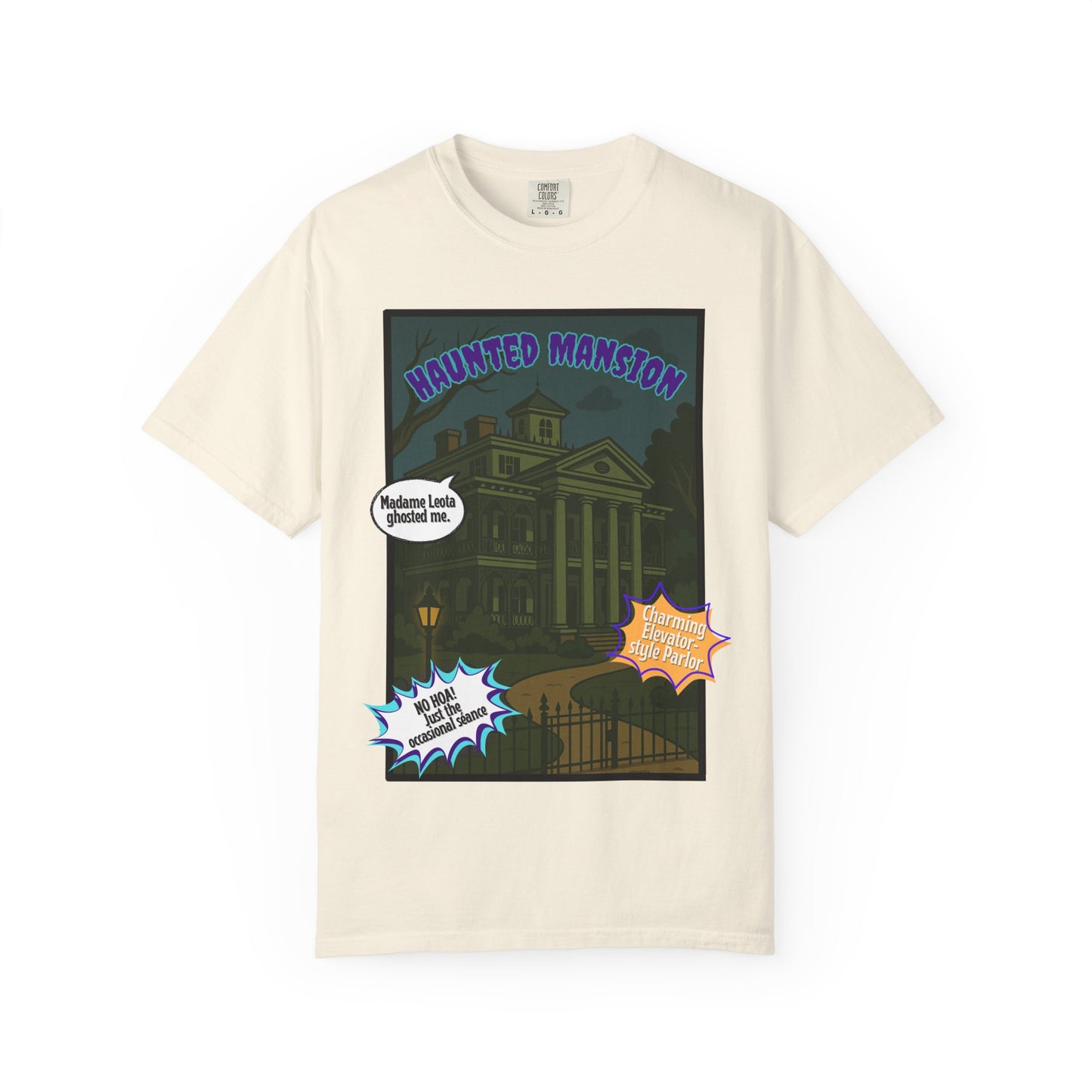 Haunted Mansion Unisex T-shirt - Spooky Graphic Tee for Halloween Lovers