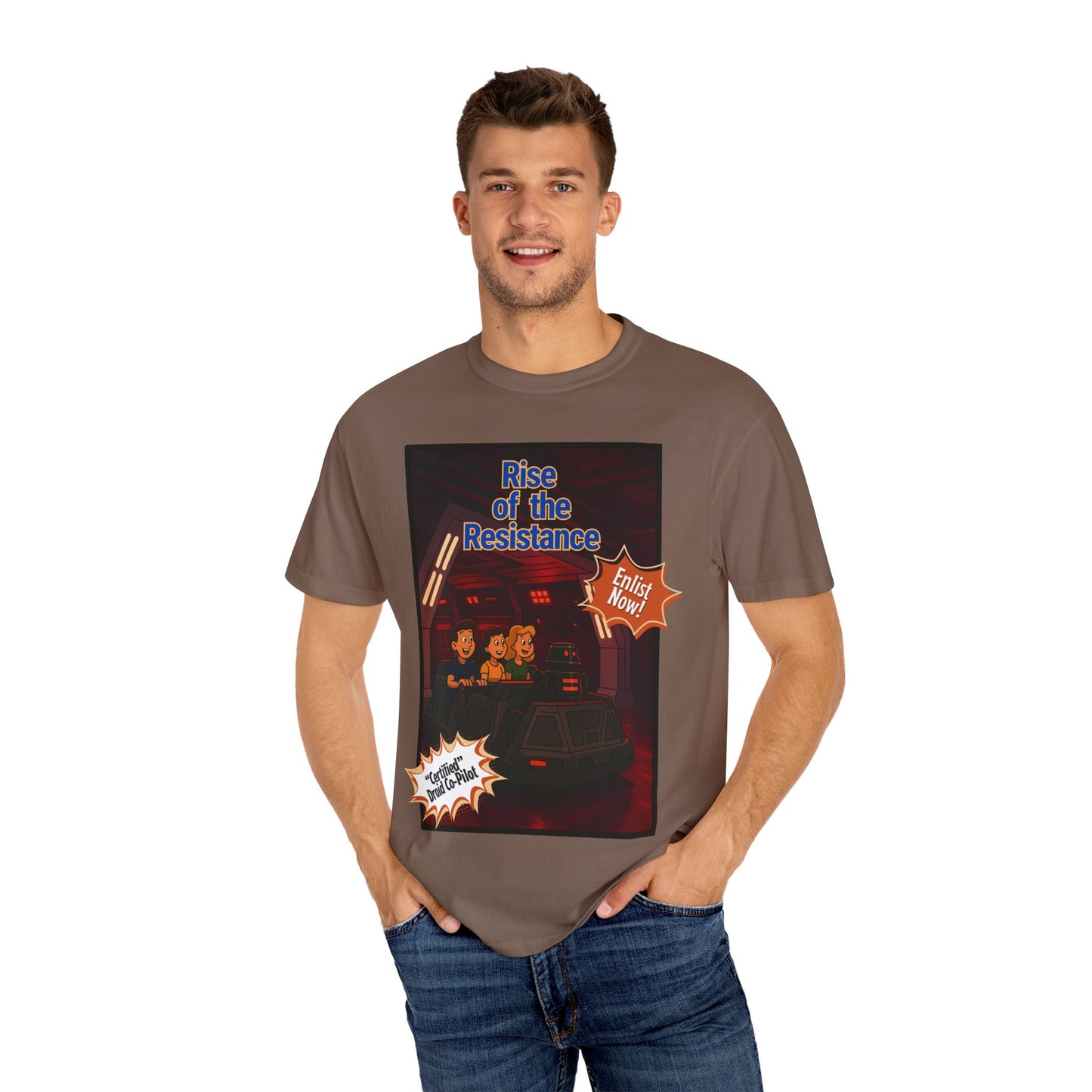 Unisex Star Wars Rise of the Resistance T-Shirt - Fun Graphic Tee for Fans