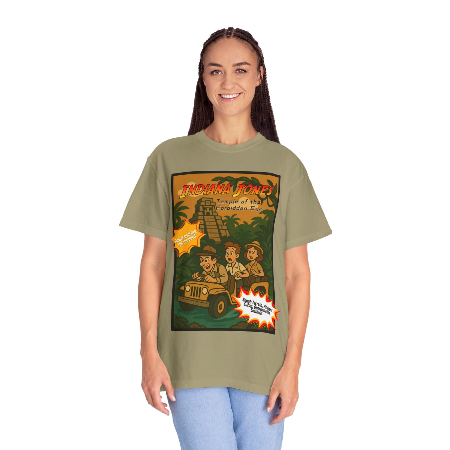 Adventure-Themed Unisex T-Shirt - Indiana Jones Retro Design