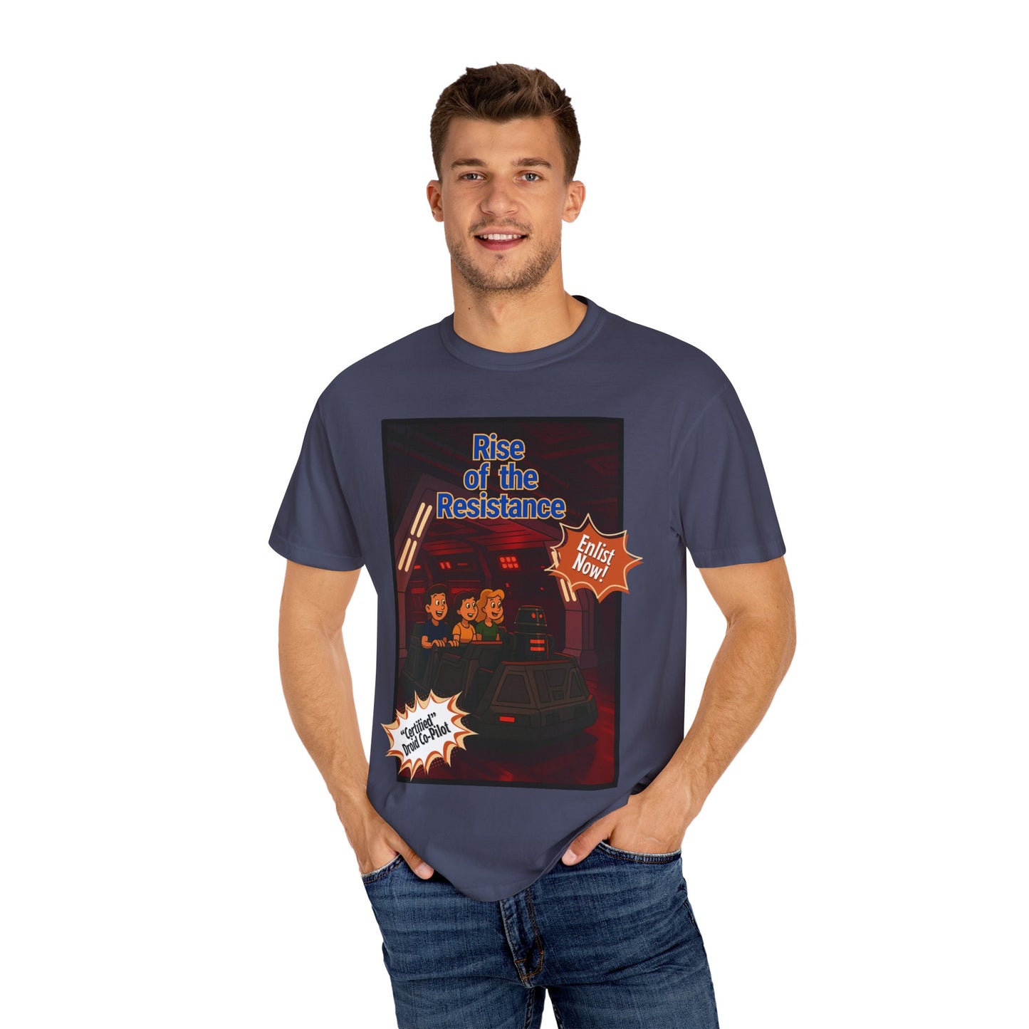 Unisex Star Wars Rise of the Resistance T-Shirt - Fun Graphic Tee for Fans