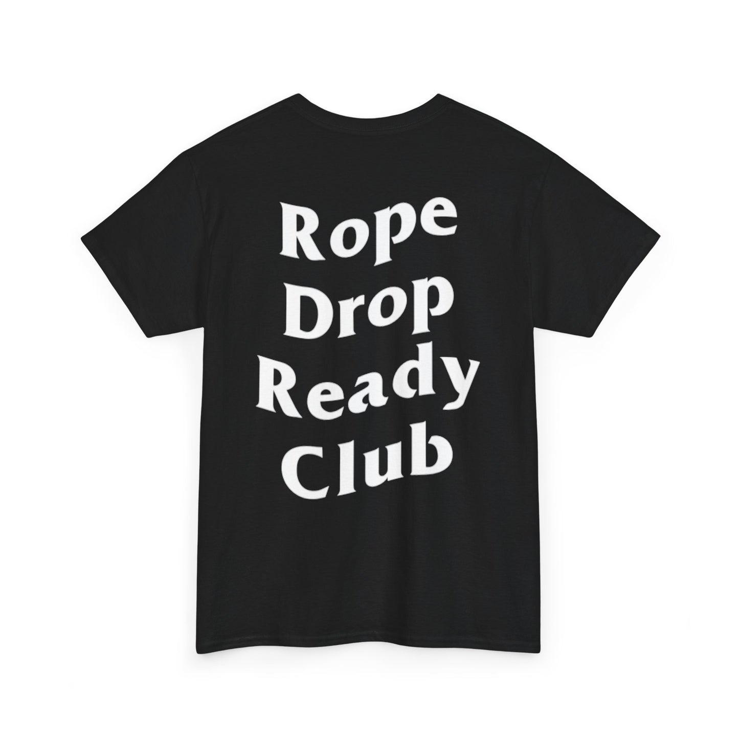 Anti Unisex Heavy Cotton Tee - 'Rope Drop Ready Club'