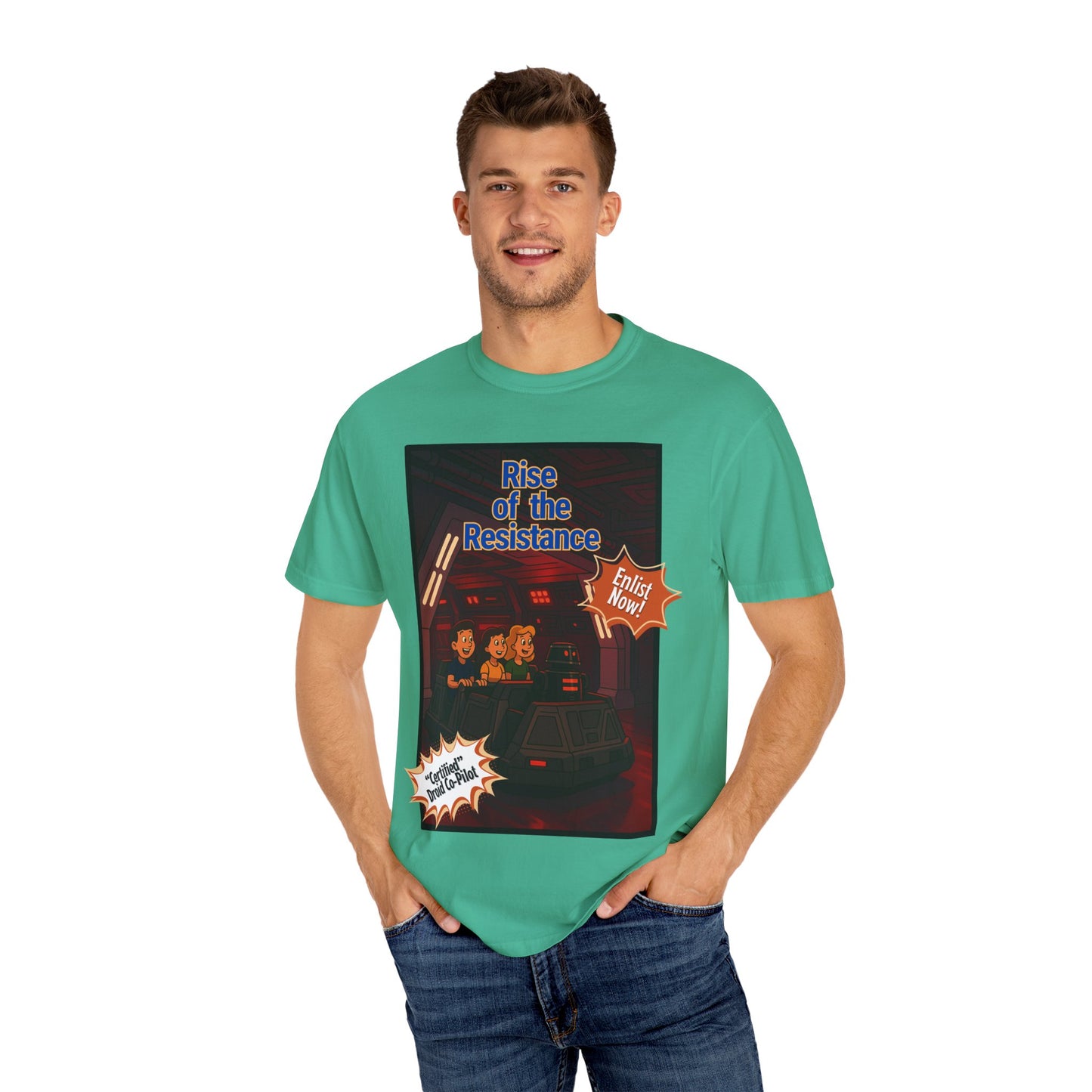 Unisex Star Wars Rise of the Resistance T-Shirt - Fun Graphic Tee for Fans