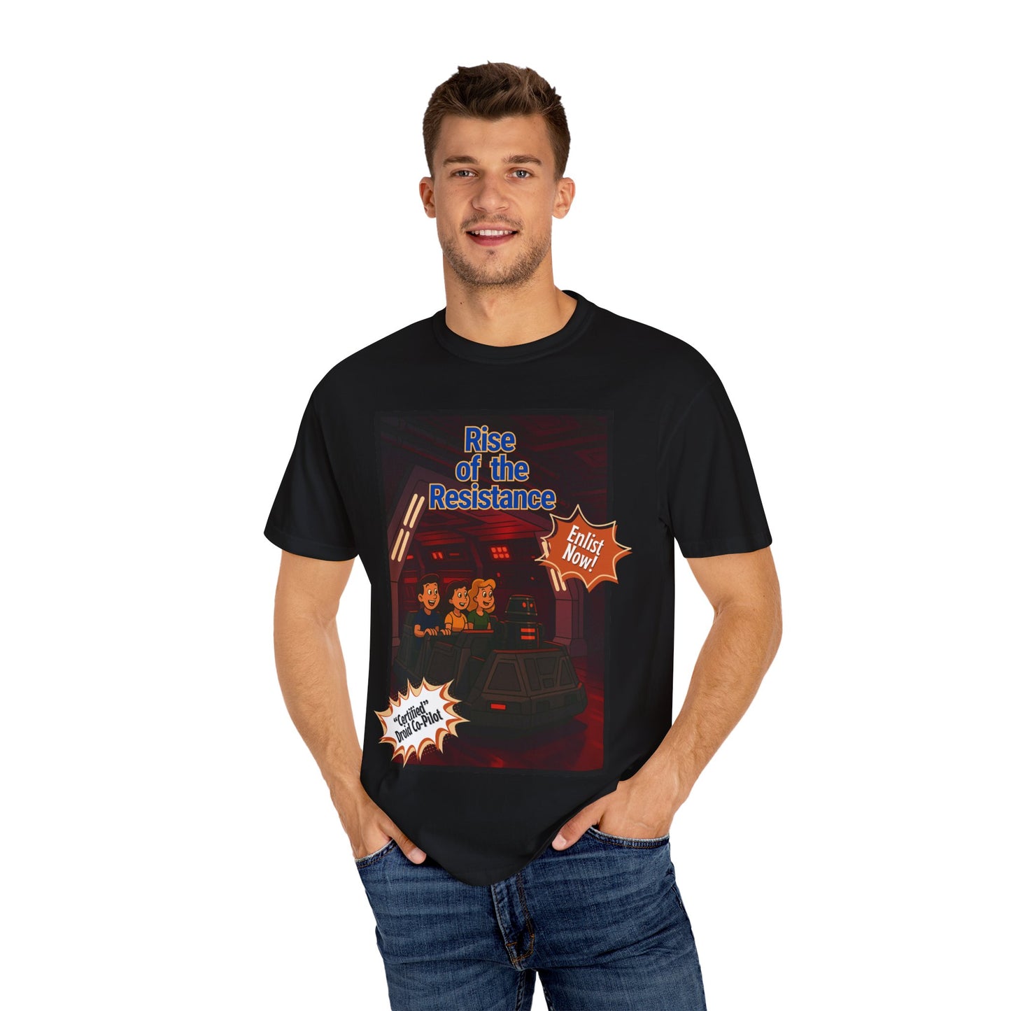 Unisex Star Wars Rise of the Resistance T-Shirt - Fun Graphic Tee for Fans