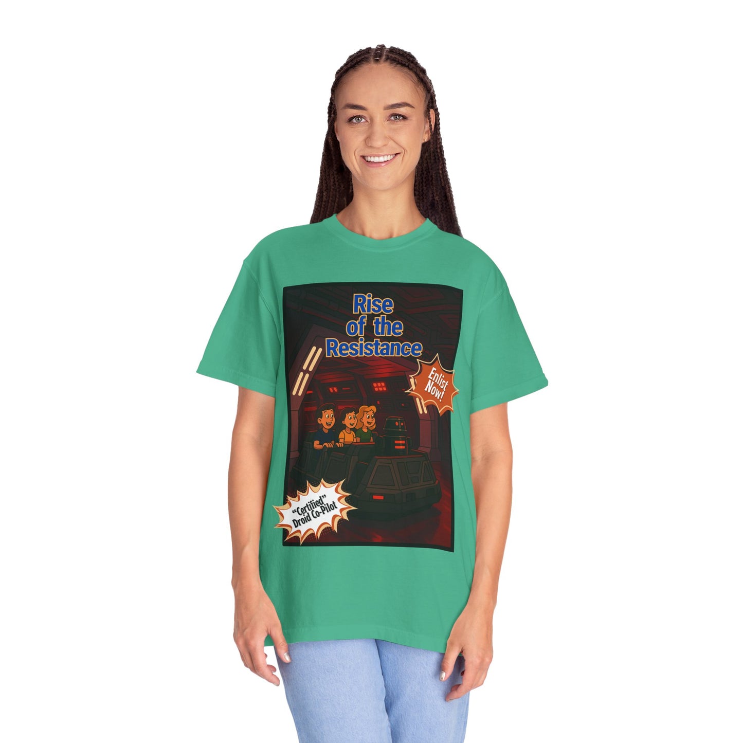 Unisex Star Wars Rise of the Resistance T-Shirt - Fun Graphic Tee for Fans