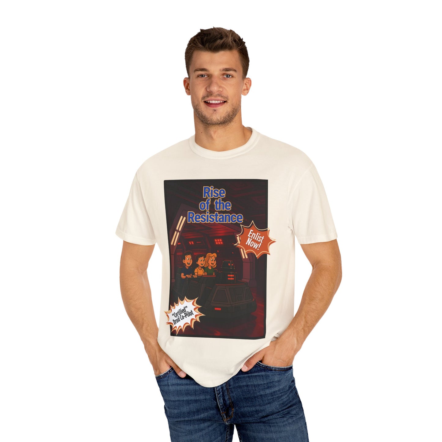 Unisex Star Wars Rise of the Resistance T-Shirt - Fun Graphic Tee for Fans
