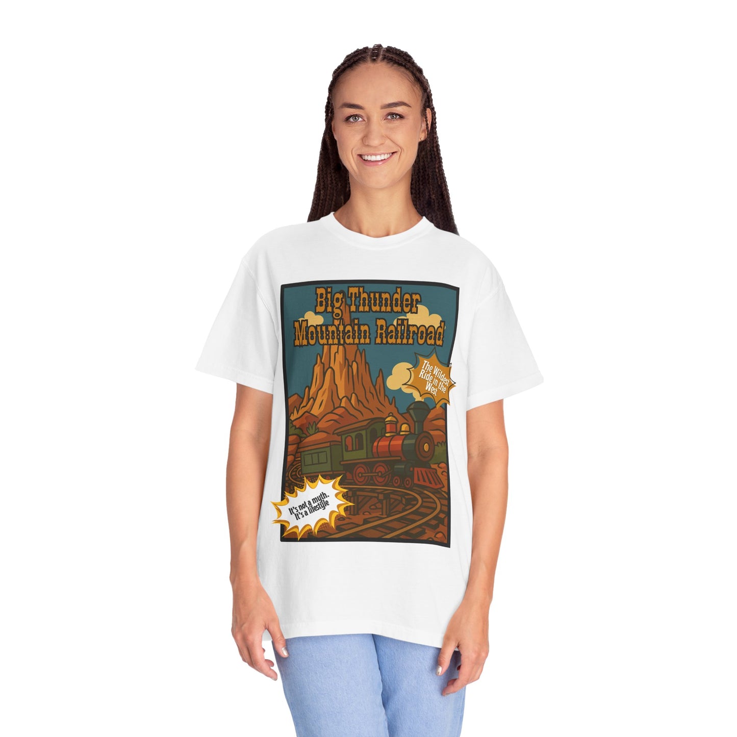 Big Thunder Mountain Railroad Vintage T-Shirt – Adventure Awaits for Railroad Lovers