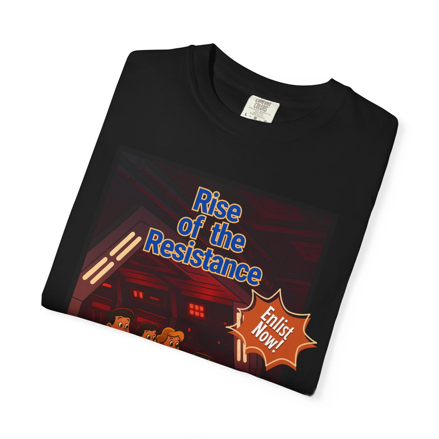 Unisex Star Wars Rise of the Resistance T-Shirt - Fun Graphic Tee for Fans