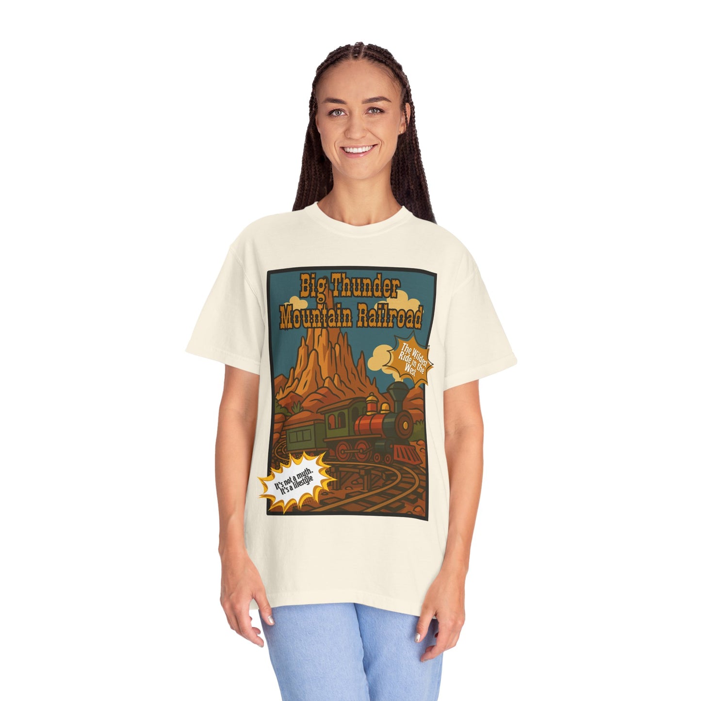 Big Thunder Mountain Railroad Vintage T-Shirt – Adventure Awaits for Railroad Lovers