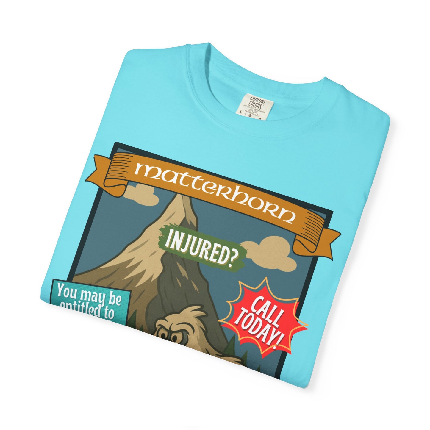 Yeti Injury Claims T-Shirt - Unisex Vintage Style