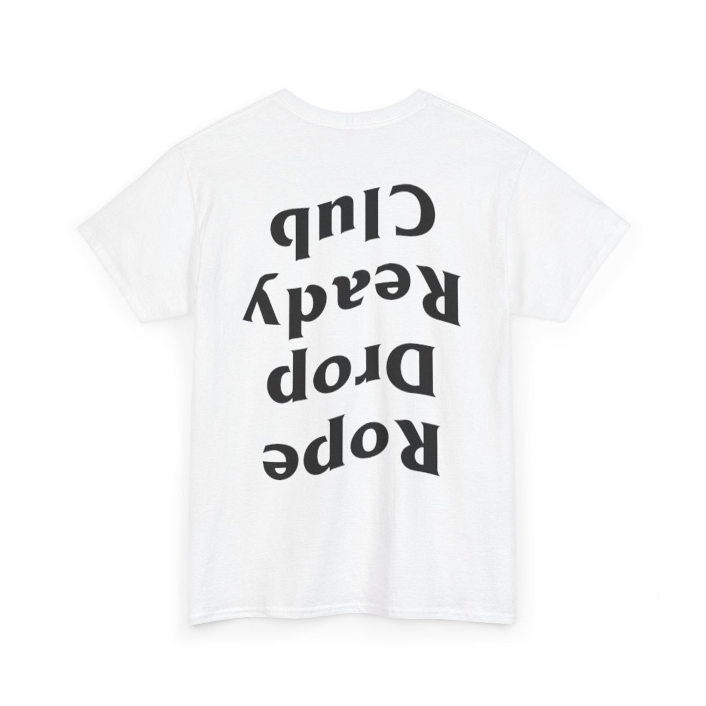 Reverse Rope Drop Unisex Heavy Cotton Tee - 'Rope Drop Ready Club'
