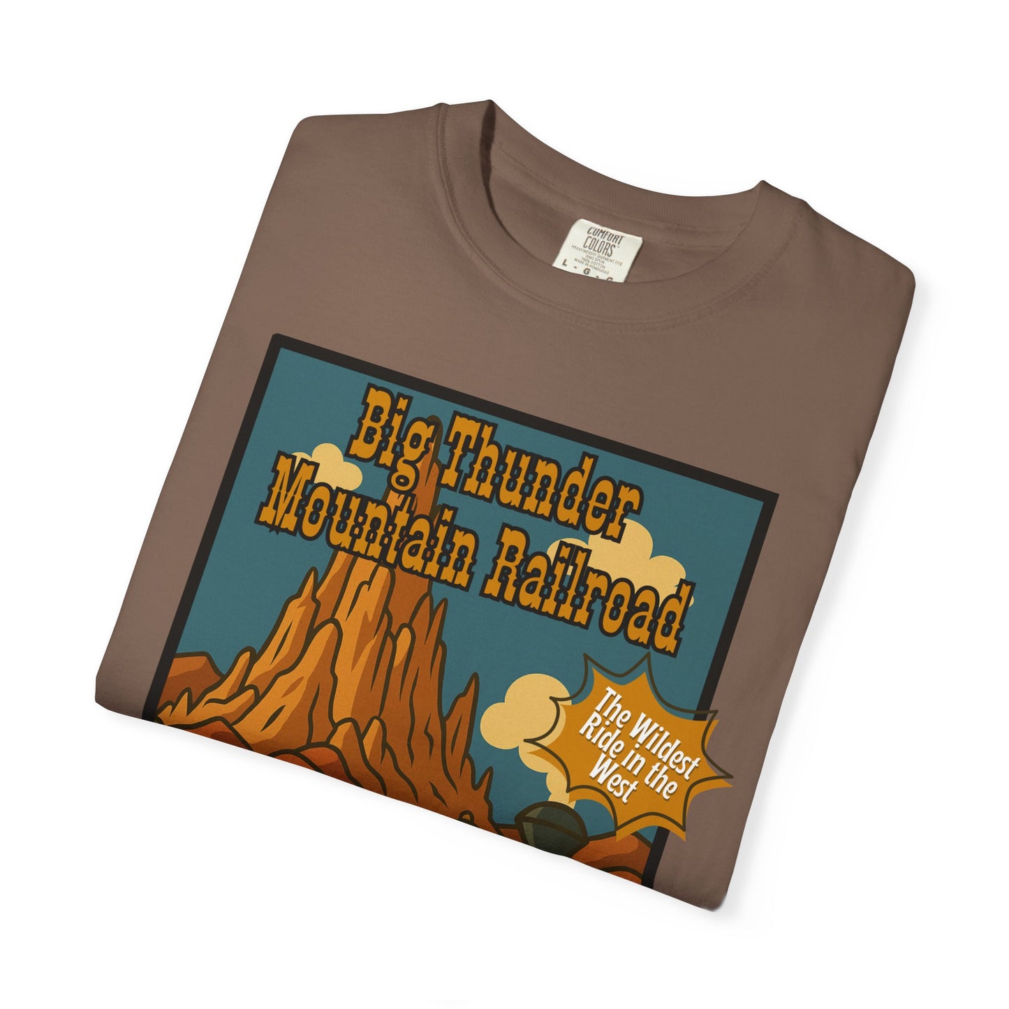 Big Thunder Mountain Railroad Vintage T-Shirt – Adventure Awaits for Railroad Lovers