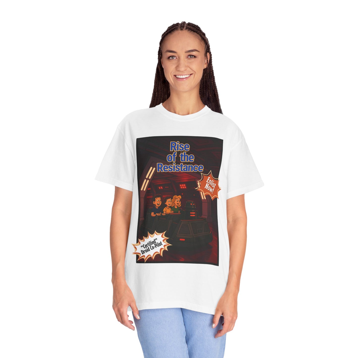 Unisex Star Wars Rise of the Resistance T-Shirt - Fun Graphic Tee for Fans
