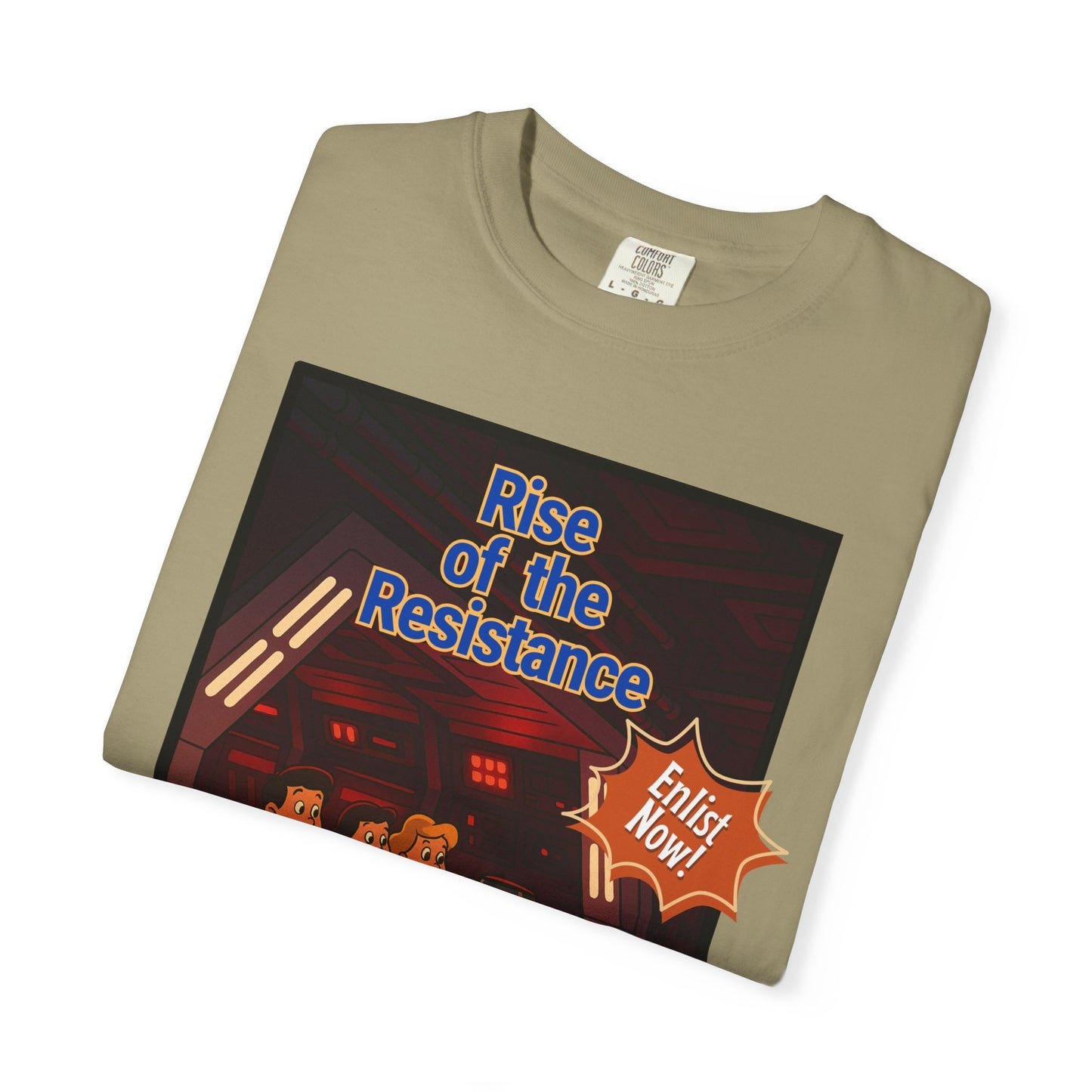 Unisex Star Wars Rise of the Resistance T-Shirt - Fun Graphic Tee for Fans