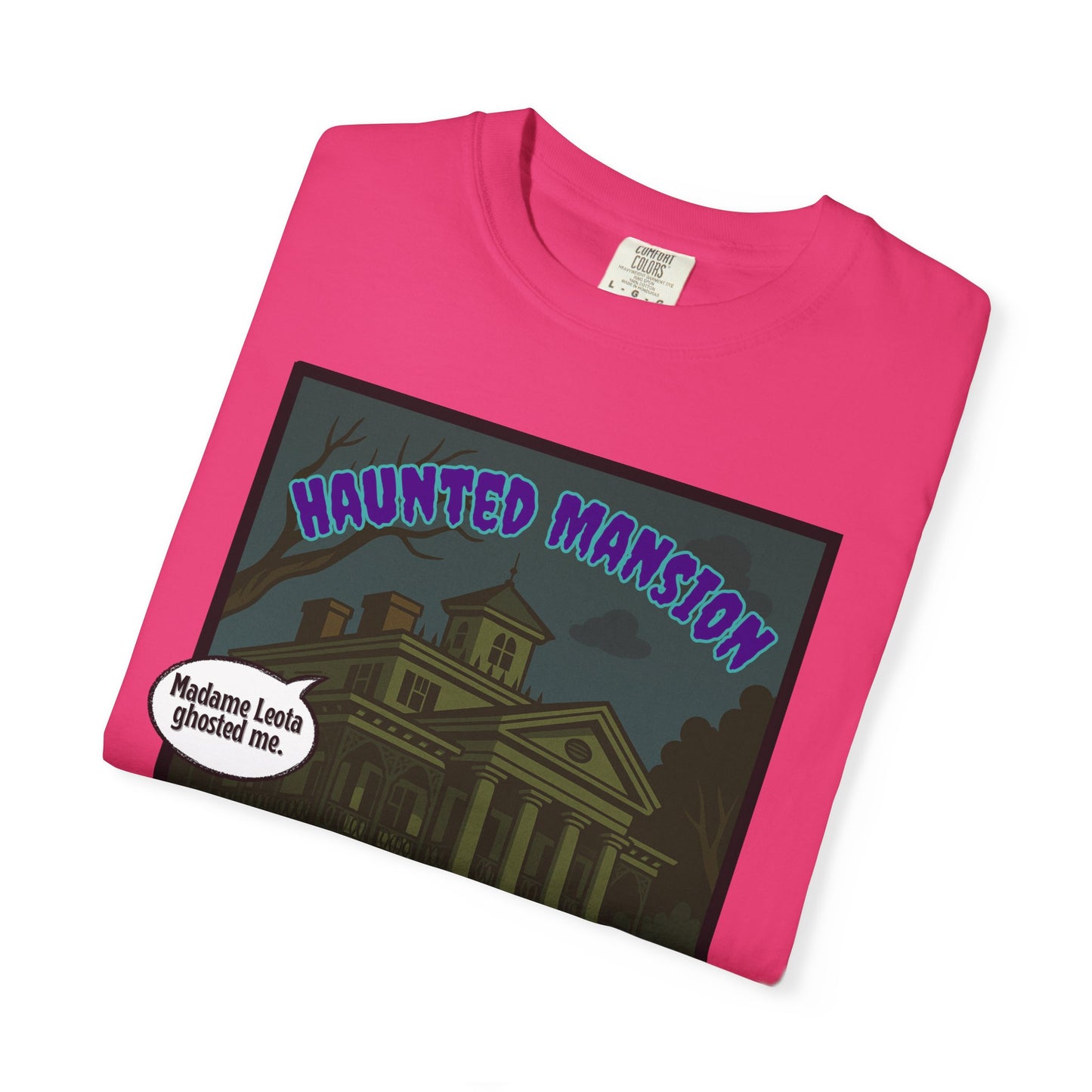Haunted Mansion Unisex T-shirt - Spooky Graphic Tee for Halloween Lovers