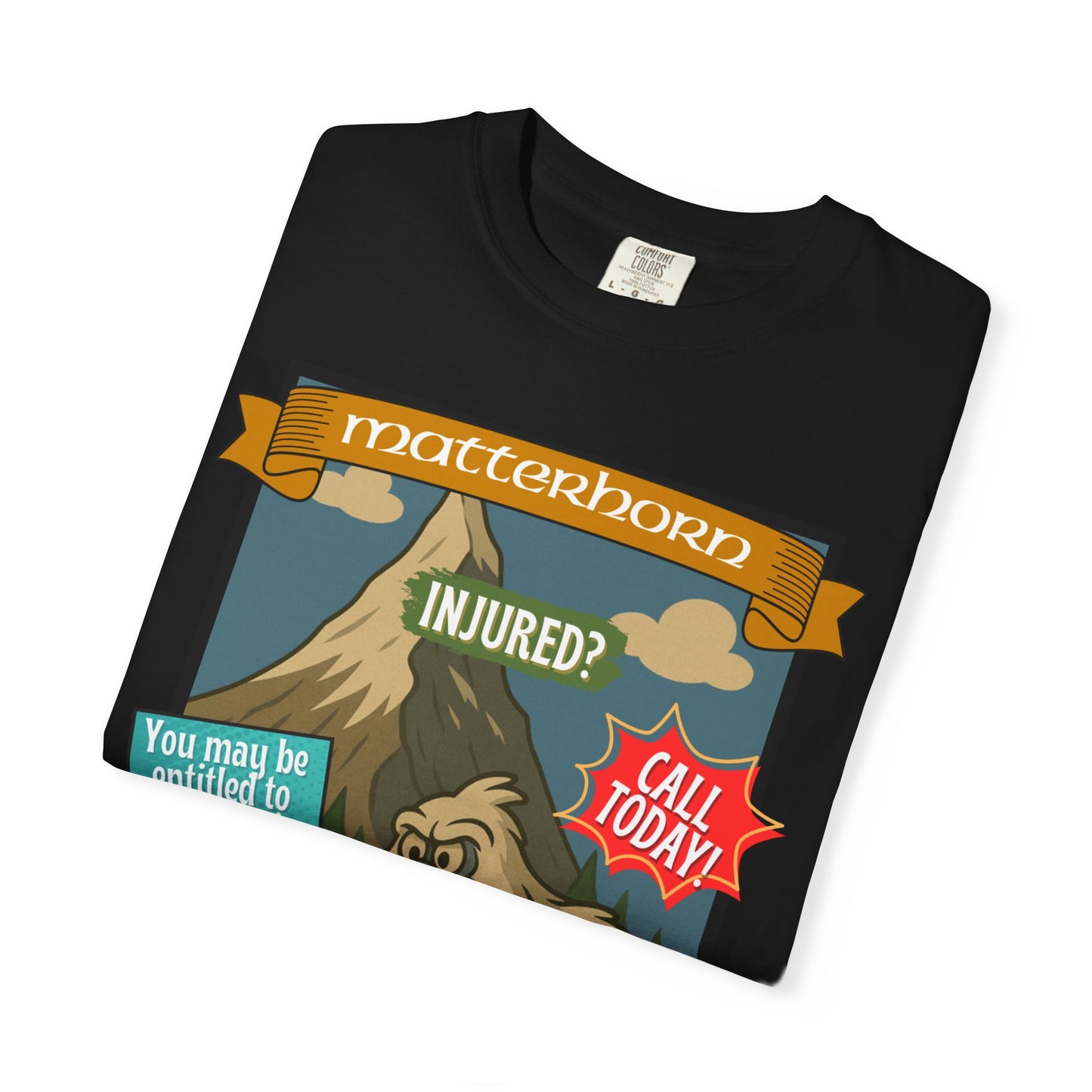 Yeti Injury Claims T-Shirt - Unisex Vintage Style